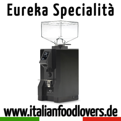 Eureka New Mignon SPECIALITA Espressomühle 55mm * schwarz 15BL Schwarz
