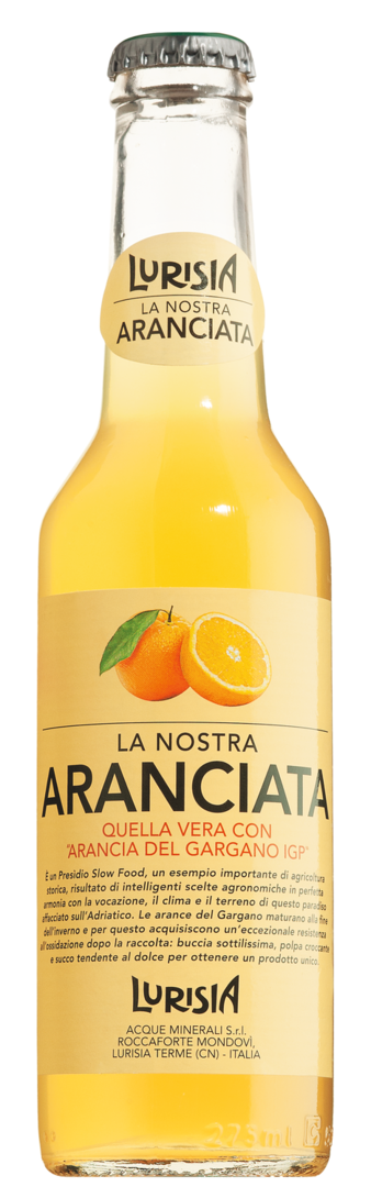 4x 275 ml Aranciata Orangenlimonade IPG (LURISIA IT)
