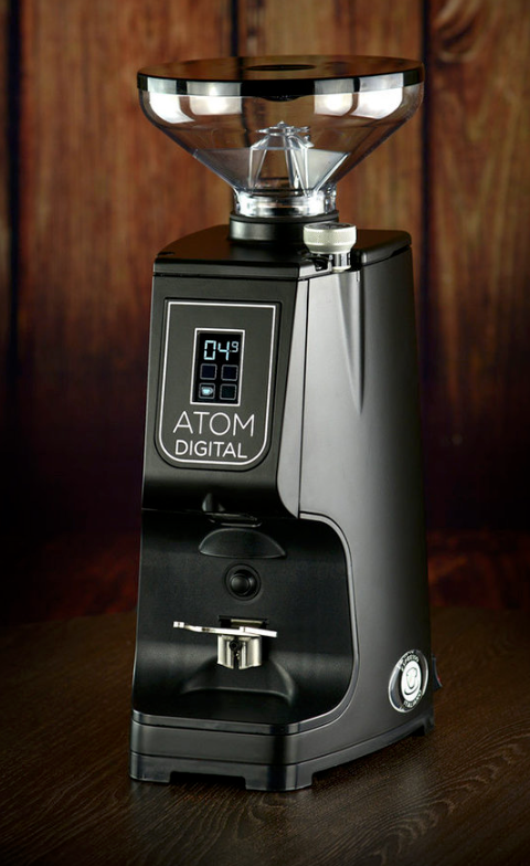 Eureka ATOM 75 Digital Espressomühle  * Timer 1&2 Tassen * schwarz matt