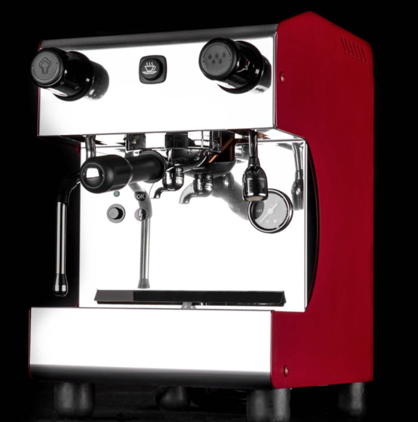ACM Milano Pratika Semi - 2-Kreis-Espressomaschine - Rot