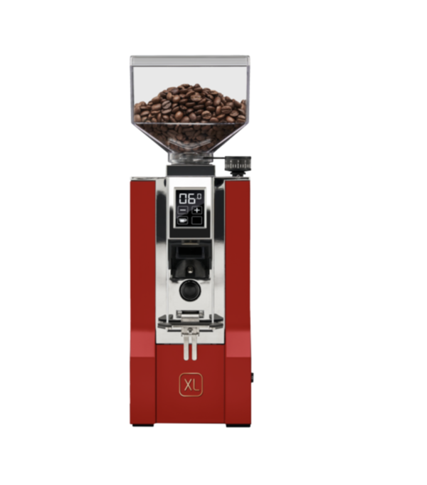 Eureka Oro New Mignon XL * Espressomühle * Diamond 65 MM * mit Tamperset * Rot