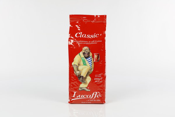 Lucaffé Espressobohnen Classico 80% Arabica / 20% Robusta - Genuss vom Gardasee