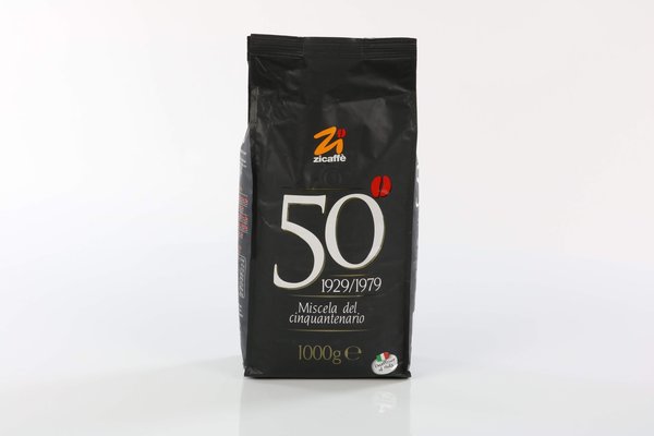 Zicaffe Espressobohnen Cinquantenario 50° 1kg