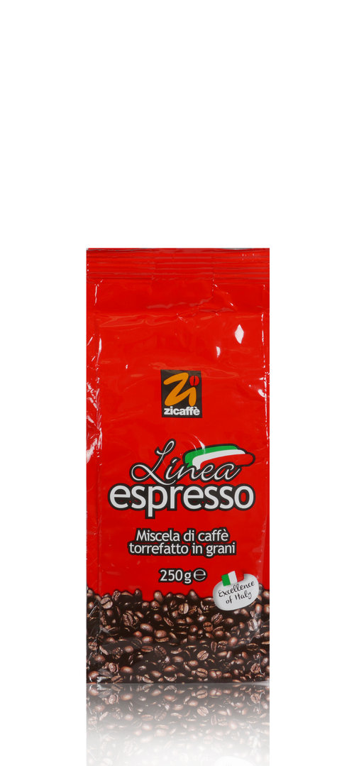 Zicaffe Espressobohnen Linea Espresso 250 gramm (22,00 € / 1 KG)