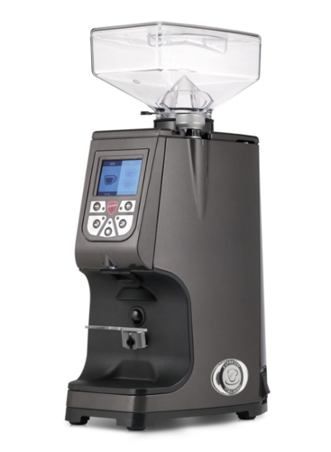 Eureka ATOM 60 Espressomühle * Digital Timer * Grau Graphit Matt