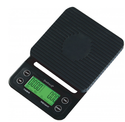 Barista Digitalwaage - Gleichzeitige Messung von Gewicht und Extraktionszeit