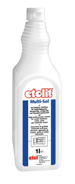Etolit Multi-Sol Fettlöser zur Reinigung von fettigen Oberflächen - 1 Liter