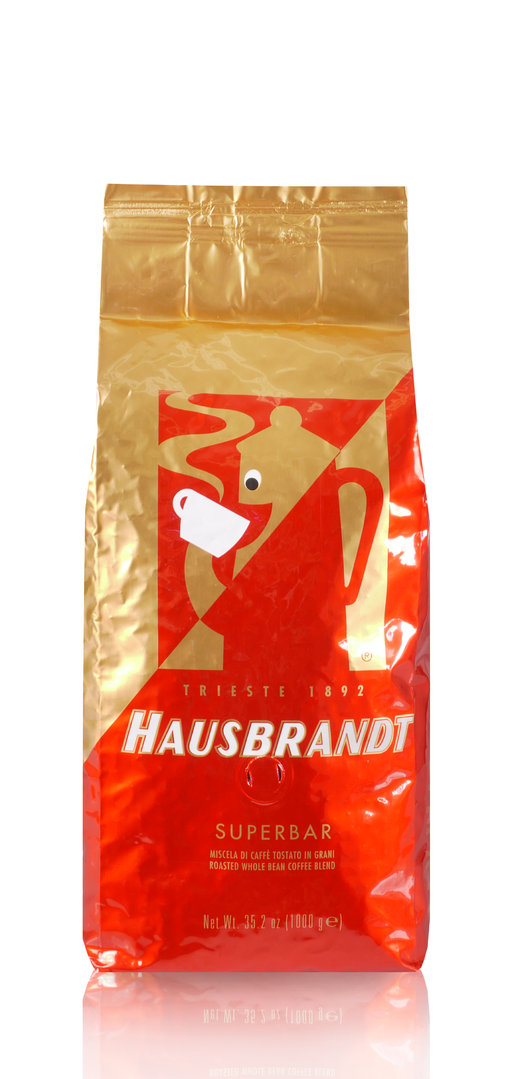 Hausbrandt Espressobohnen Superbar 1kg - Arabica-Anteil: 90%