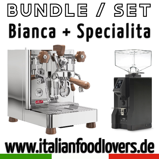 Bundle Lelit Bianca PL162T V3 + Eureka Mignon Specialita schwarz 15BL BLACK * Set - Paket