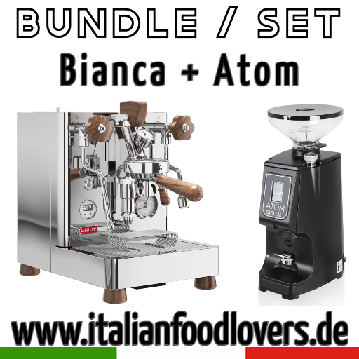 Bundle Lelit Bianca PL162T V3 + Eureka Atom 65 Digital BLACK * Set - Paket