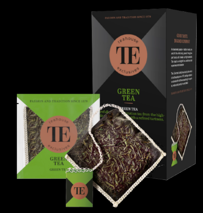 Teahouse Exclusives TE - Luxury * 15 Teebeutel* GREEN TEA