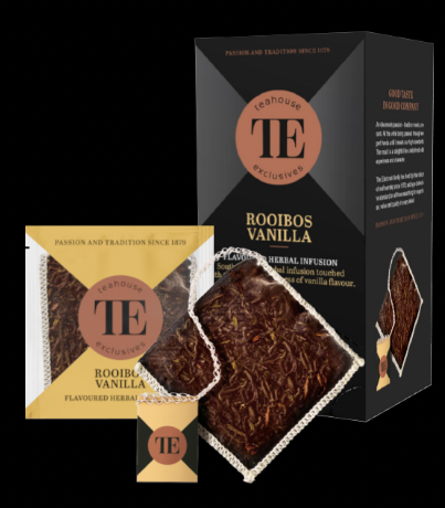 Teahouse Exclusives TE - Luxury * 15 Teebeutel* ROOIBOS VANILLA