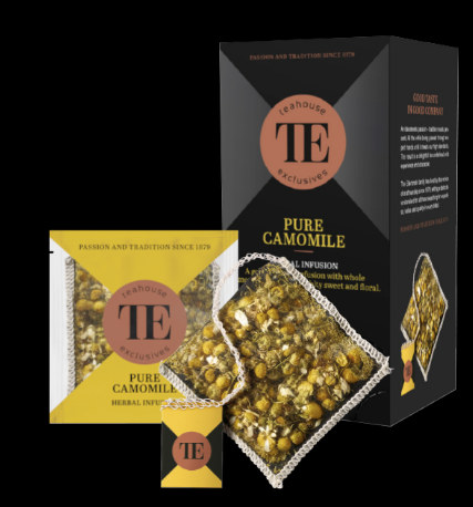Teahouse Exclusives TE - Luxury * 15 Teebeutel* PURE CAMOMILE