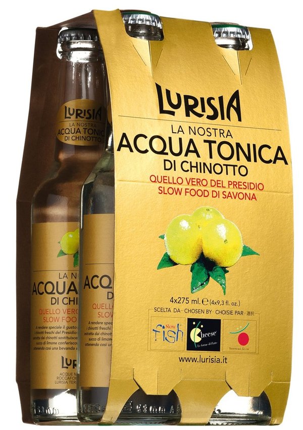 4x 275 ml Acqua Tonica di Chinotto (LURISIA IT)