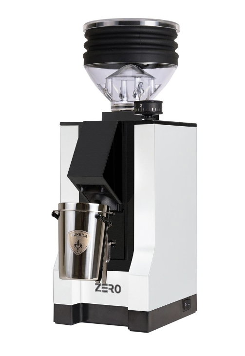 Eureka New Mignon ZERO Single Dose Espressomühle  * Blow Up  * Weiß mit schwarzer Nase 15BL