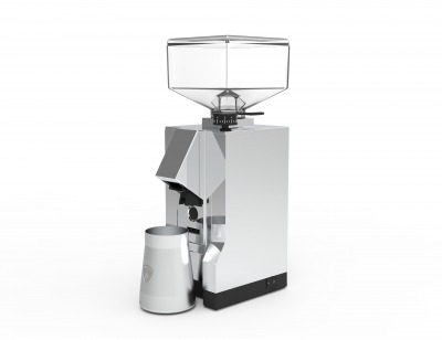 Eureka Mignon Filtro Silent - Chrom 16CR - Kaffeemühle für Filterkaffee, Frenchpress etc.