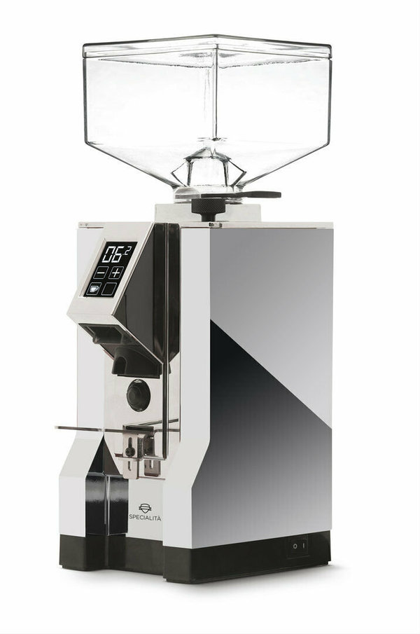 Eureka New Mignon SPECIALITA Espressomühle 55mm Mahlwerk 2er Digitaltimer * Chrom 16CR * DEMO