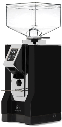 Eureka New Mignon Bravo Espressomühle 50mm Mahlwerk 2er Digitaltimer * Schwarz 16CR