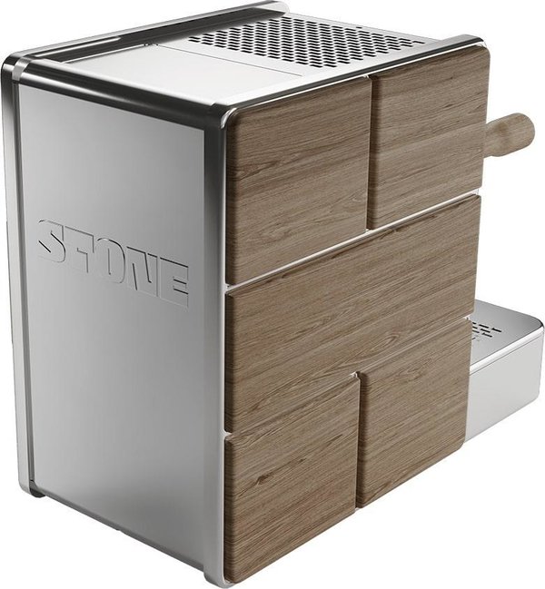 STONE - Mine Premium Wood * Holz * Siebträgermaschine  * Espressomaschine