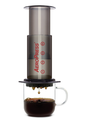 AeroPress® Coffee & Espressomaker inkl. Zubehör und Filter