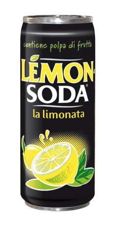 24x0,33 Lemon Soda, La Limonata  Zitronenlimonade * original Kultlimonade aus Italien