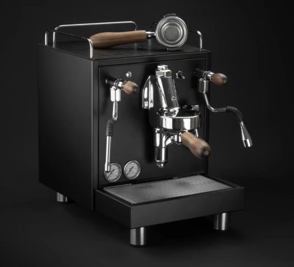 Bezzera Magica S MN Manuale Espressomaschine * Pure Schwarz Matt Pulverbeschichtet